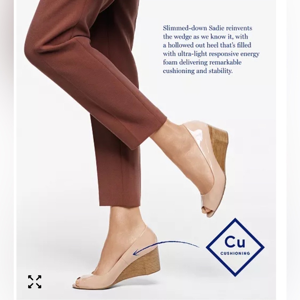 Cole Haan Women's Peep Toe Heels - Beige